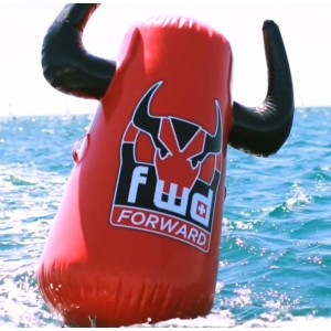 RED PROMO RACE BUOY 1.7M (INCLUDES SIDE HORNS)